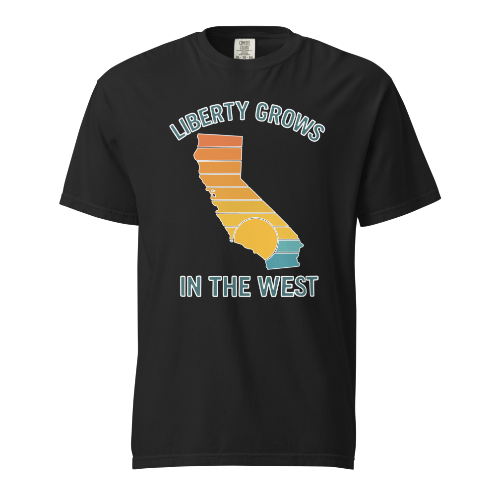 “Liberty Grows in the West” – Heavyweight Tee