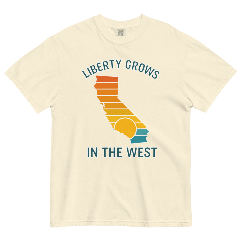 “Liberty Grows in the West” – Heavyweight Tee