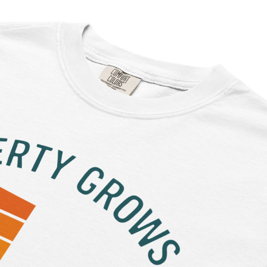 “Liberty Grows in the West” – Heavyweight Tee