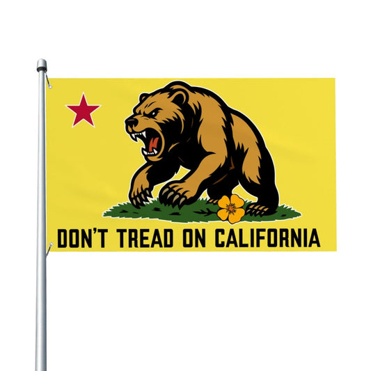 Don't Tread on California Flag (Single-Sided)