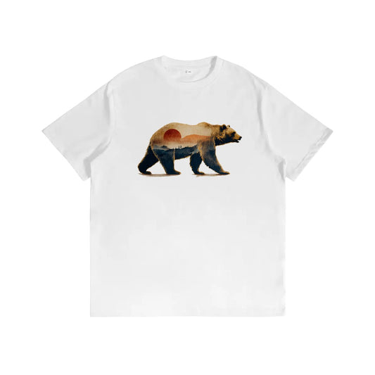 California Grizzly at Dusk Tee