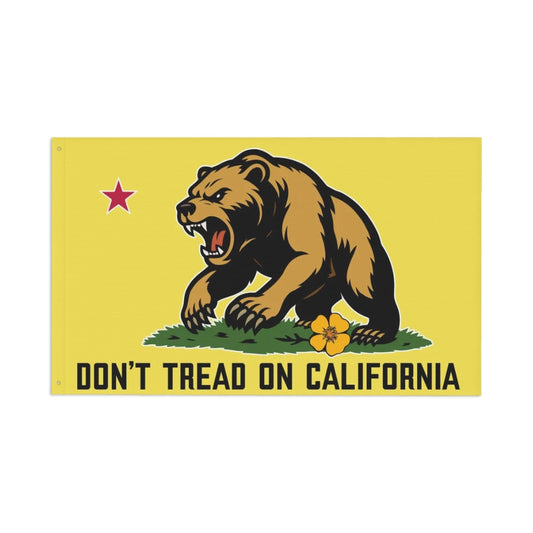 Don't Tread on California Flag (Double-Sided)