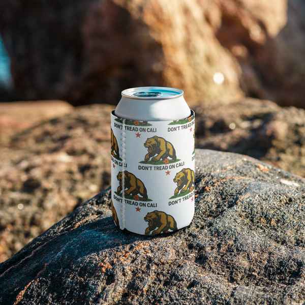 Don't Tread on California can coozie California gift