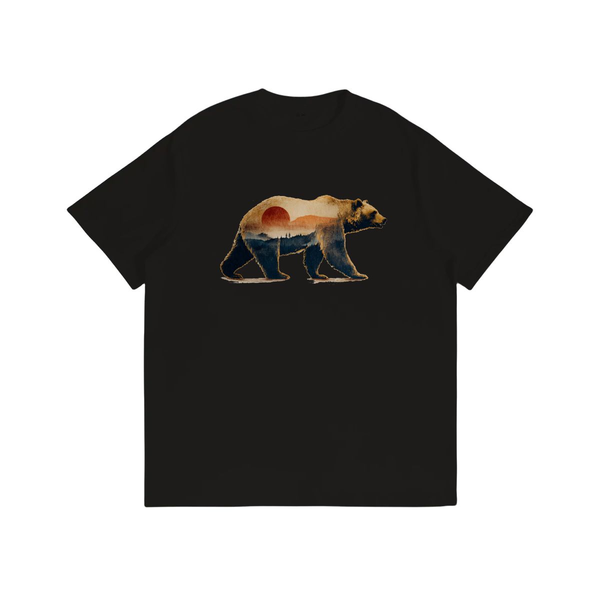 California Grizzly at Dusk Tee