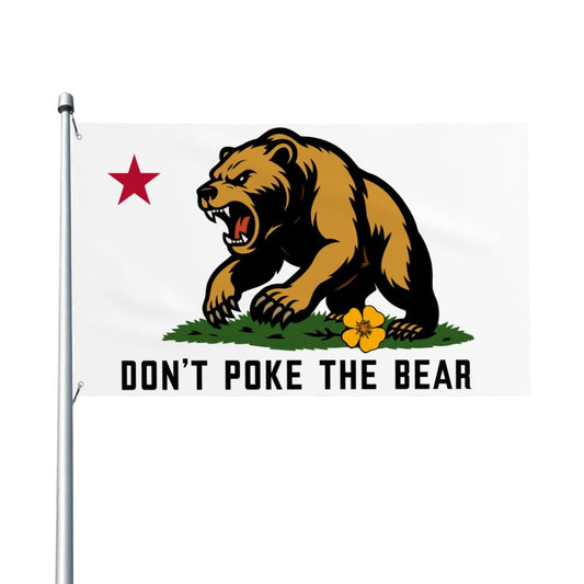 Don't Poke the Bear Flag (Single-Sided)