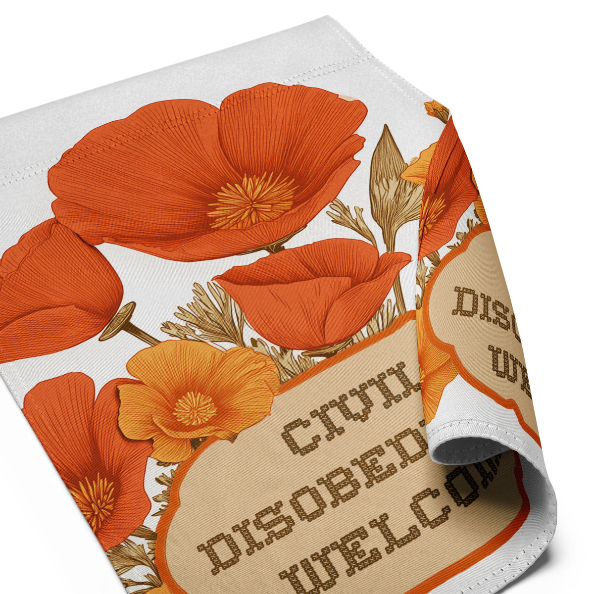 Golden State of Resistance Garden Flag — 12"×18" Double-Sided