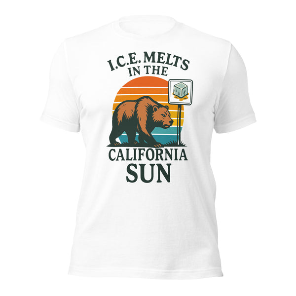 I.C.E. Melts in the California Sun tee gift
